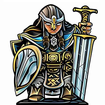 Featured image #3 for PrintableHeroes TTRPG Paperminis + VTT Tokens