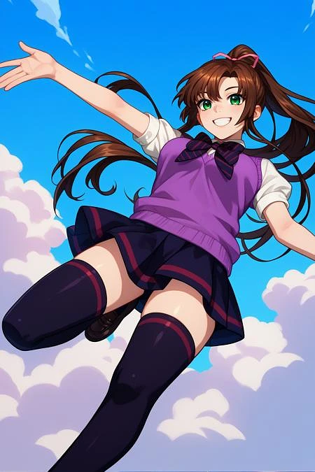 Featured image #2 for Sayaka Kirasaka/煌坂 紗矢華 (Strike the Blood) SDXL LoRA [Pony Diffusion]