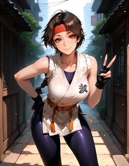 Featured image #3 for Yuri Sakazaki: King of Fighters (illustrious PonyXL)