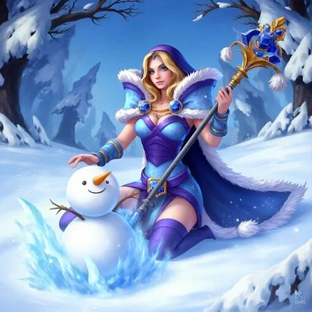 Featured image #5 for Crystal Maiden FLUX (Dota 2)