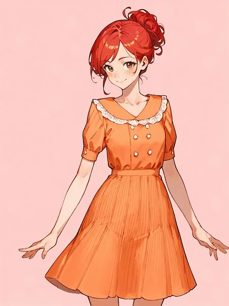 Featured image #1 for 【COSTUME】Collared Dress