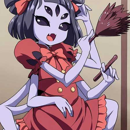 Featured image #4 for Muffet - Undertale (Illustrious & Pony LoRA)