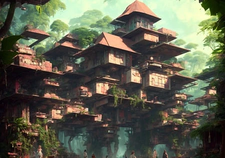 Featured image #4 for djz Junglepunk Treehouse V0