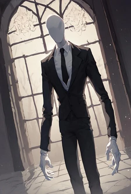 Featured image #5 for Slenderman creepypasta Pony + 1.5 + illustrious