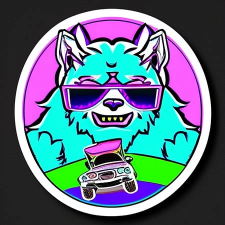 Featured image #1 for Neon Sticker