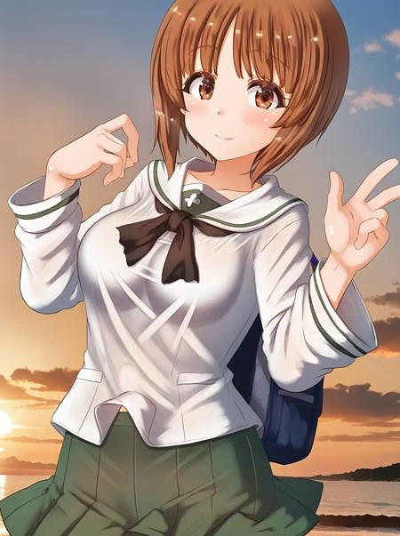 Featured image #2 for Style/marie/yukari/hana/arisu/saori/miho/anchovy/darjeeling/anzu/mako [Aquaegg]
