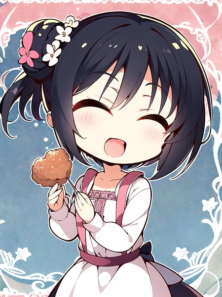 Featured image #2 for Komowata Haruka (こもわた遙華) Chibi Art Style LoRA
