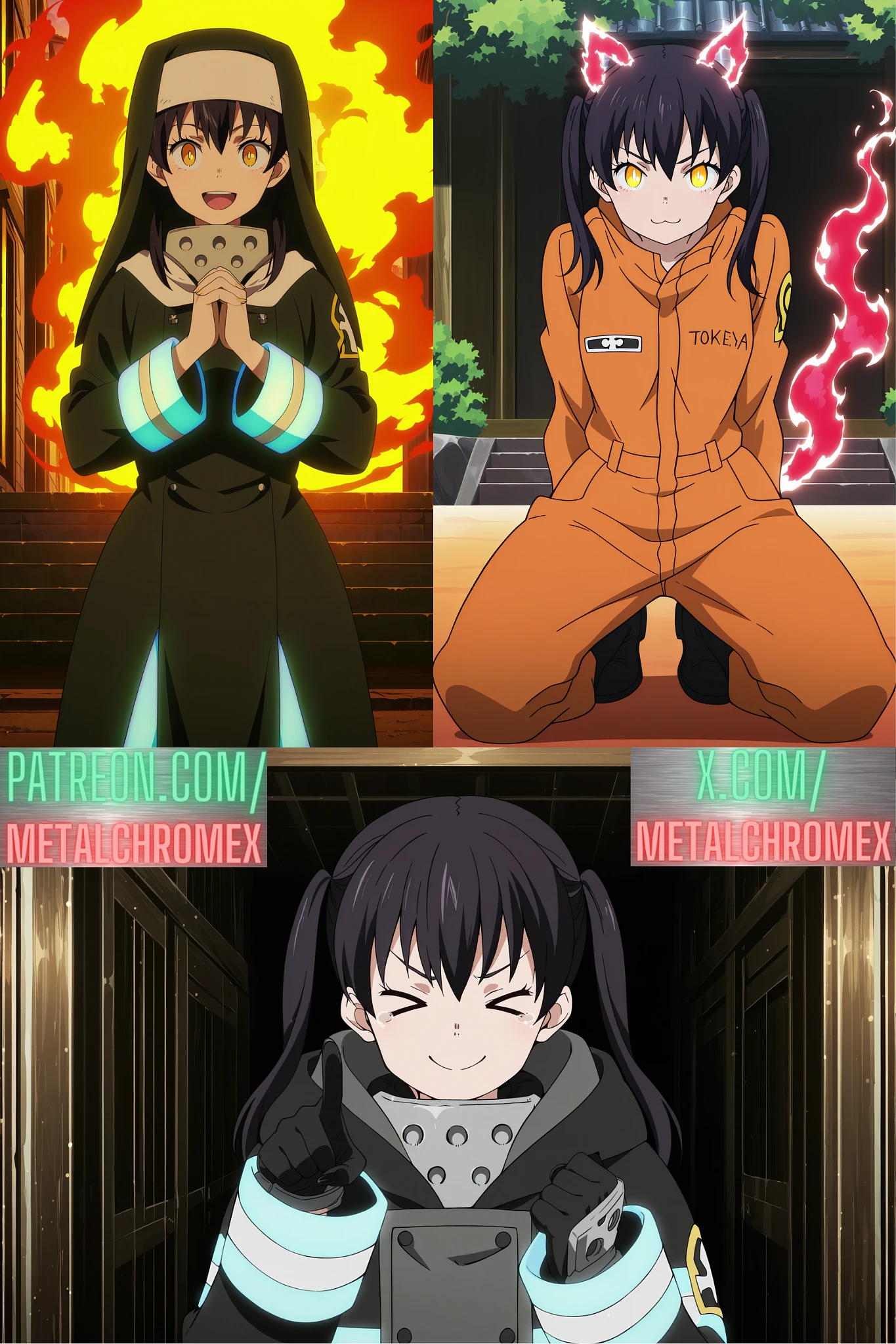 Featured image #5 for Tamaki Kotatsu (Fire Force) - Commission!