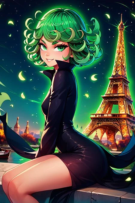 Featured image #1 for Tatsumaki: Terrible Tornado | タツマキ (One Punch Man) [Pony & SD1.5]