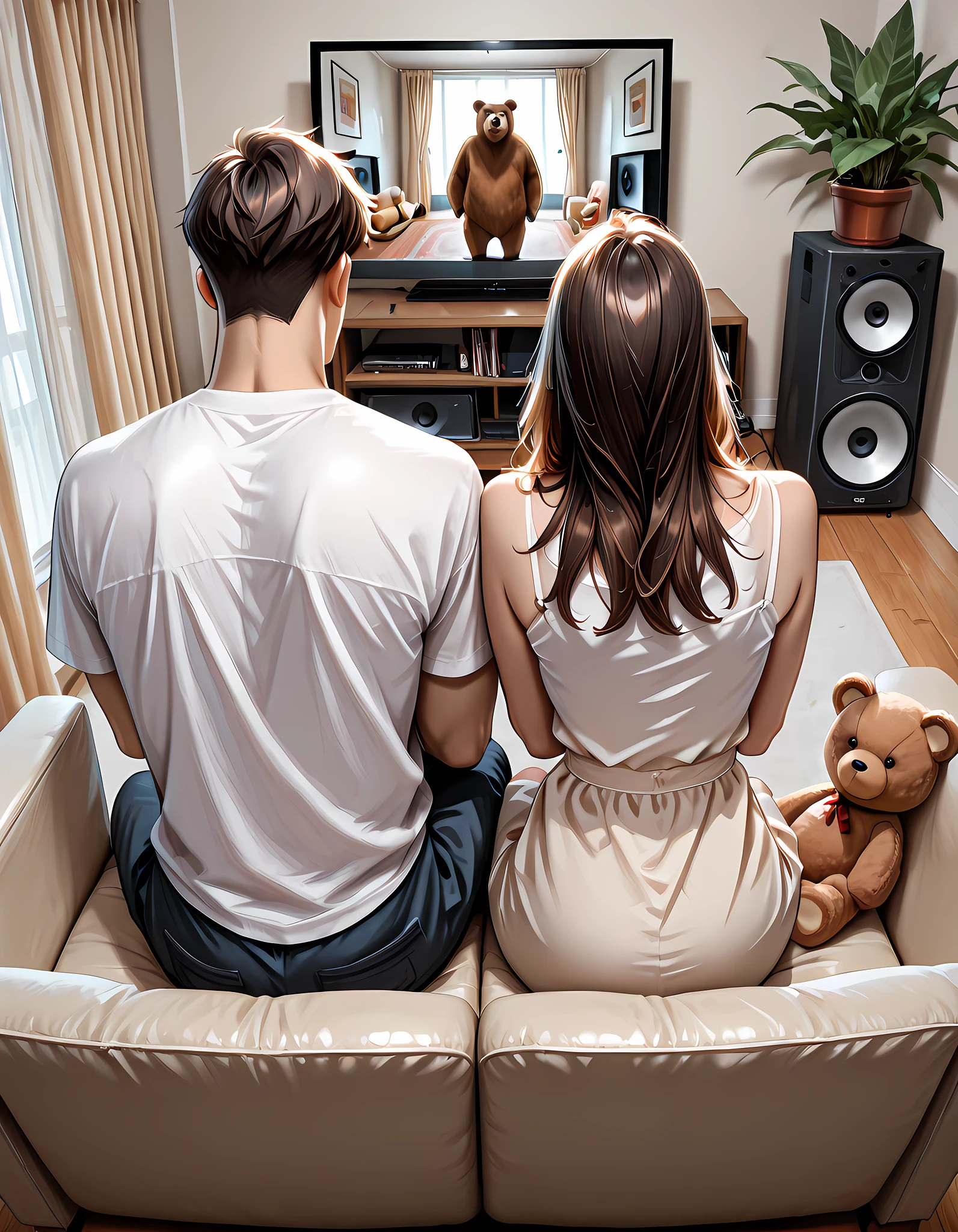 Featured image #1 for Netflix 'n' Chill [ILLUSTRIOUS] Watching TV concept