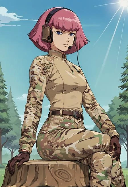Featured image #5 for Multicam Female Fit Combat Uniform & ComTac Headsets