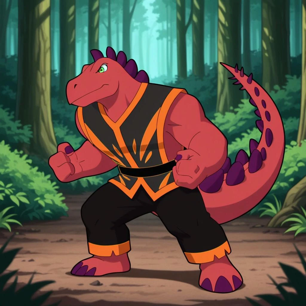 Featured image #1 for Chow (Kung Fu Dino Posse)