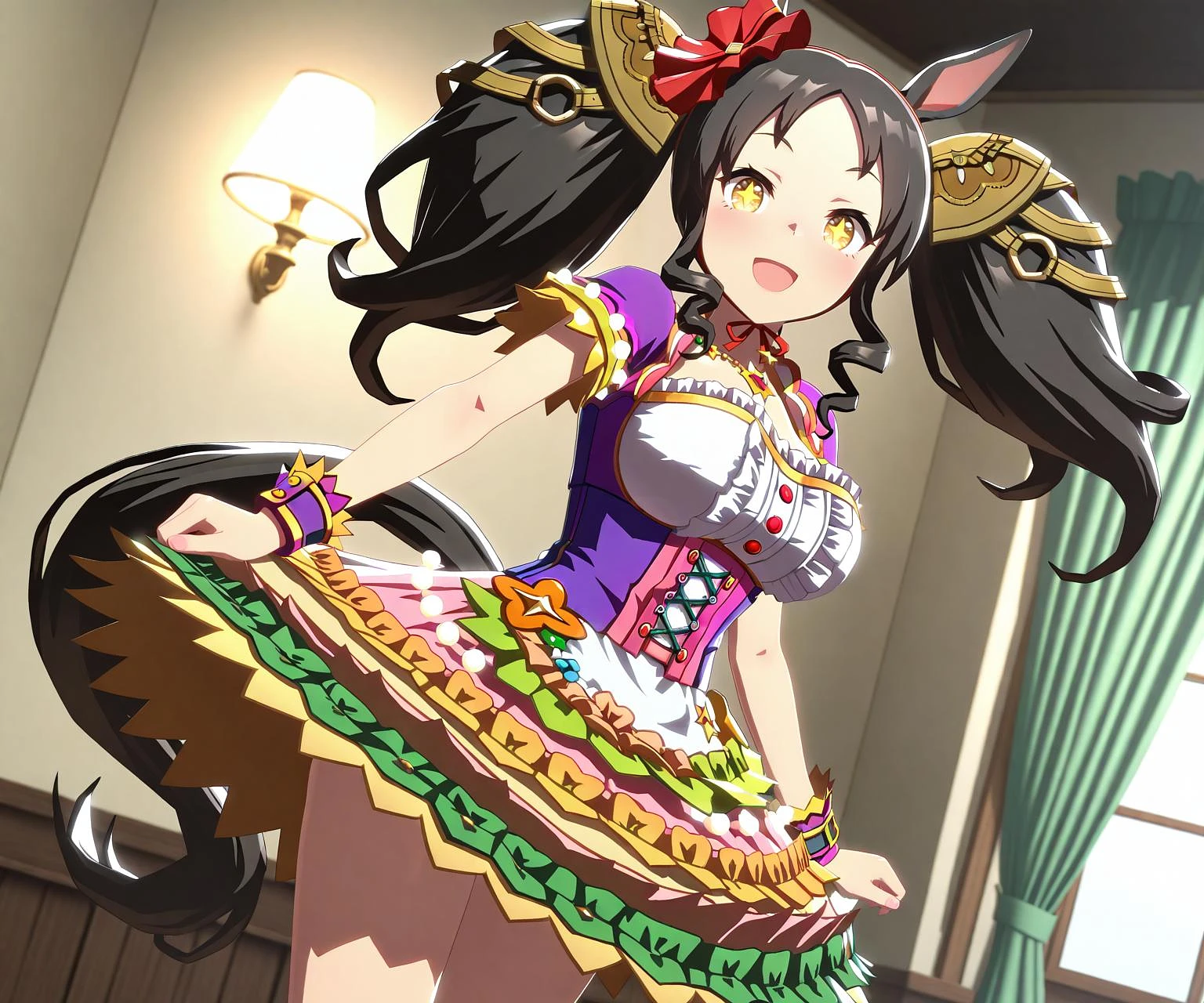 Featured image #1 for Marvelous Sunday (Umamusume) in game style 3D ILL-v2