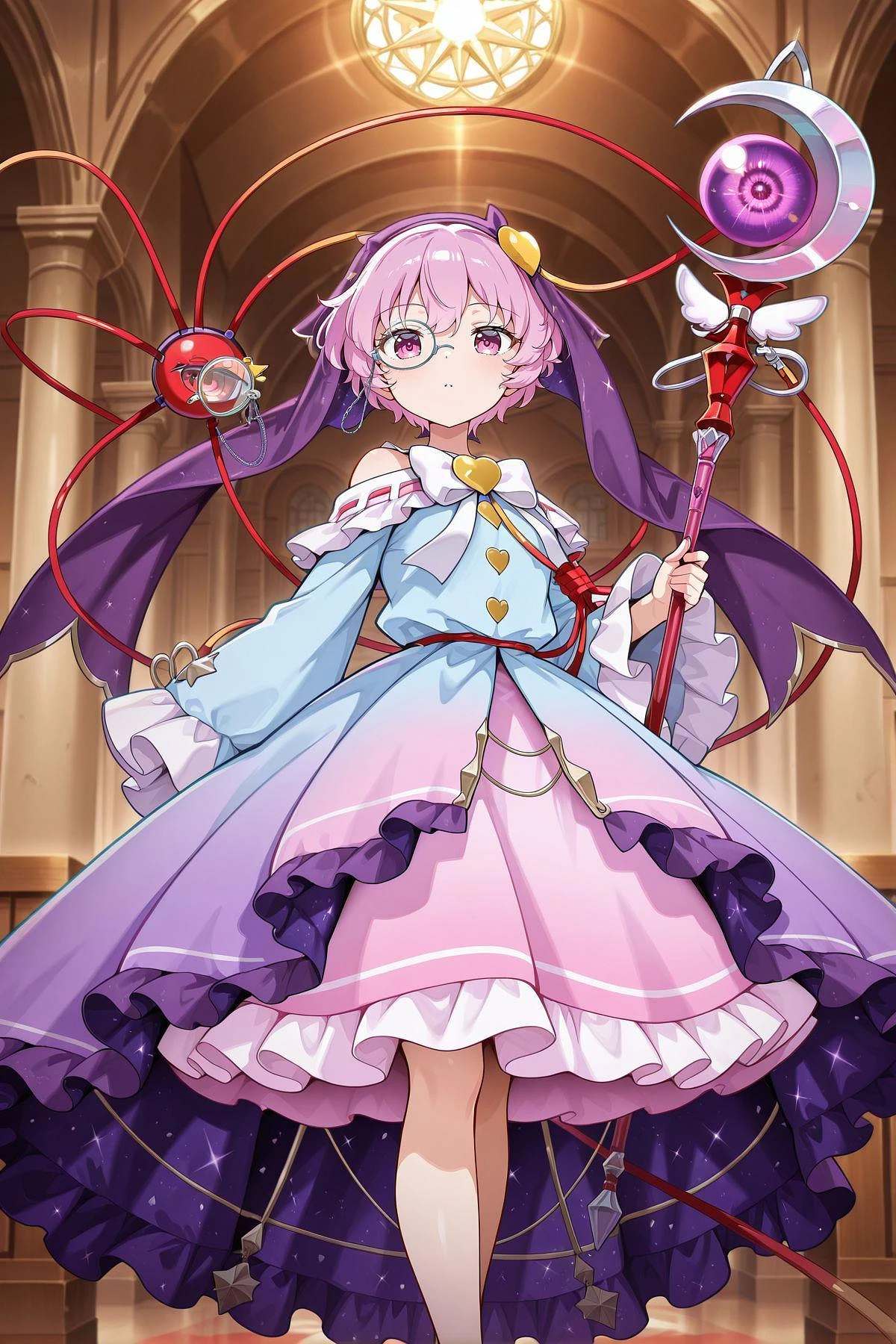 Featured image #4 for Satori Komeiji (Touhou Project) & Satori Komeiji (Tiny Underworld Queen)