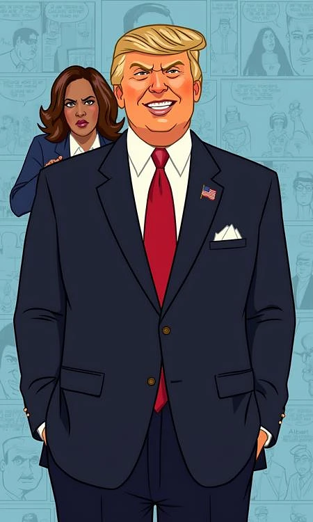 Featured image #2 for Bully Style FLUX ( Loading Screen Style)