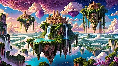 Featured image #5 for Dreamscapes: Epic Fantasy Landscape Generator