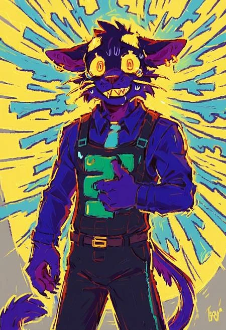 Featured image #3 for Eyestrain!! Art lora