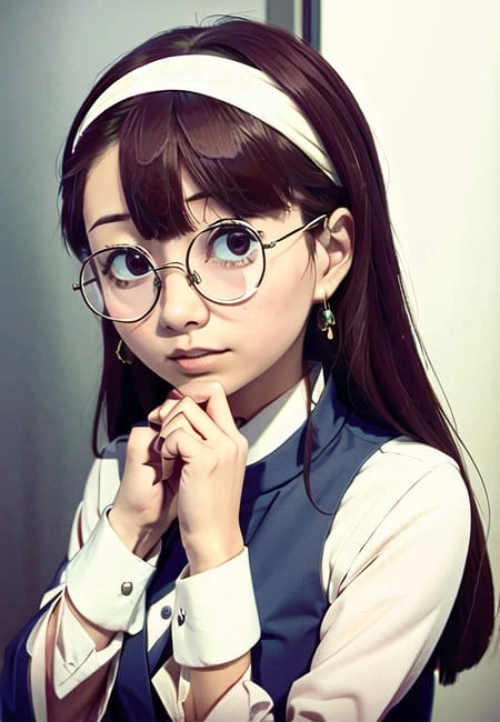 Featured image #4 for [LoRA] Round Glasses