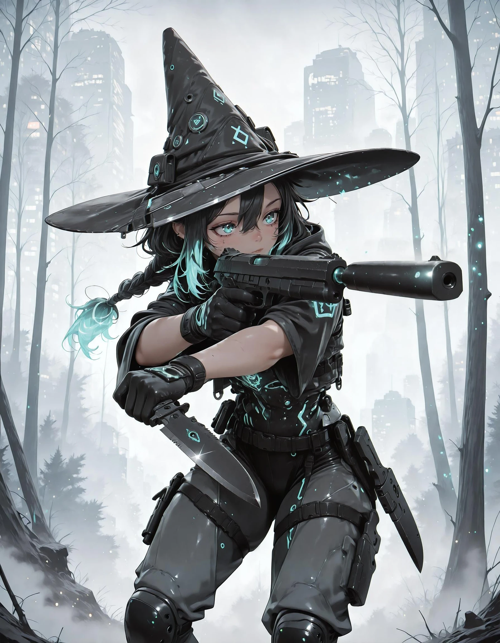 Featured image #3 for Pistol & Tactical Knife (Pose)