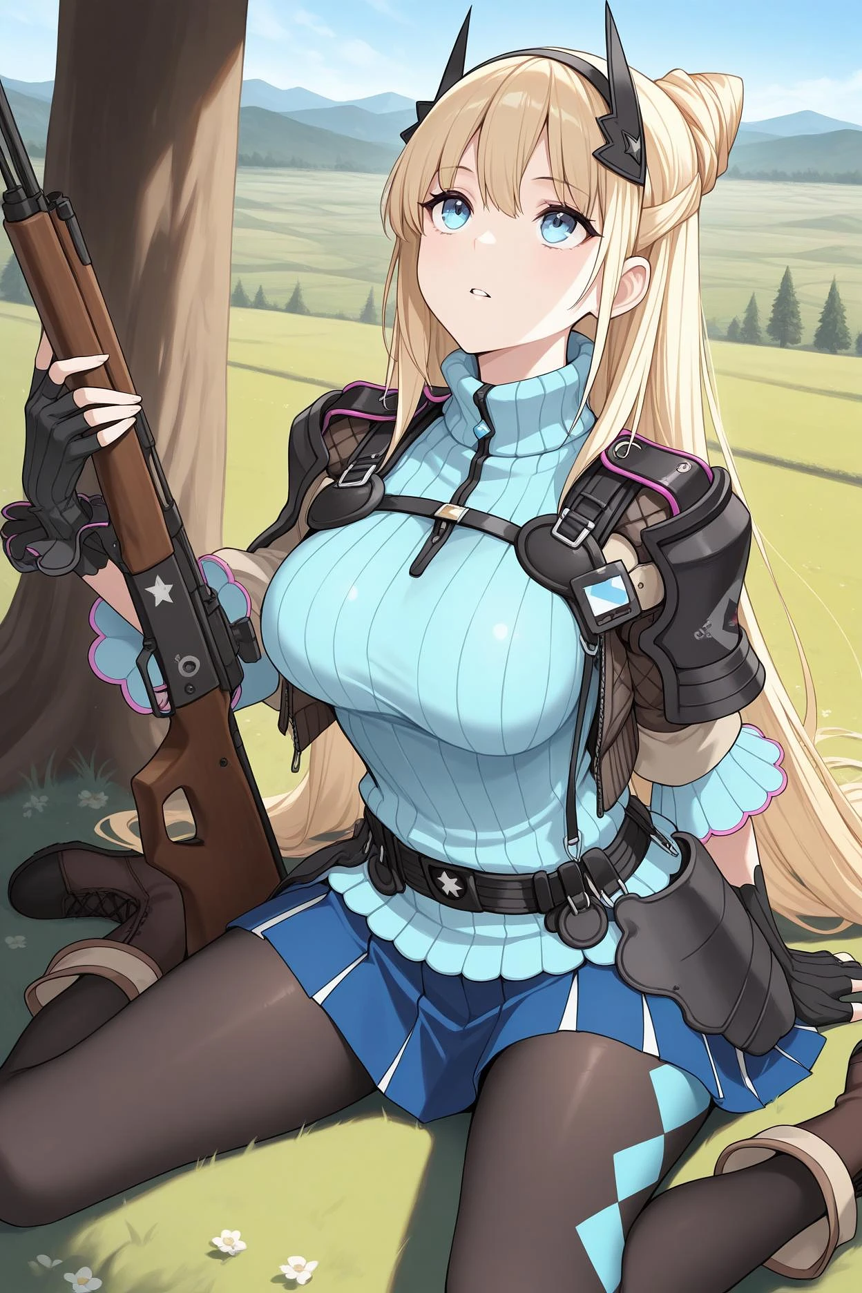 Featured image #2 for Riley Miller/レイリィ・ミラー (Valkyria Chronicles 4) SDXL LoRA [Illustrious]