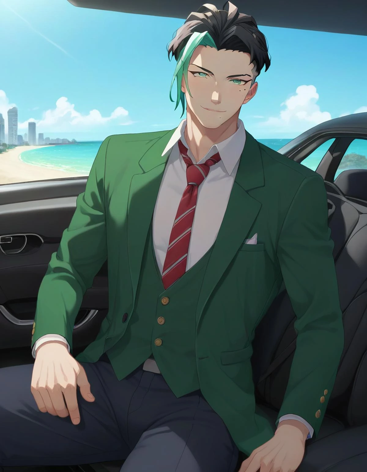Featured image #6 for "William" Mori Souichirou 森ウィリアム聡一郎 (Wave!! Surfing Yappe!!) Illustrious/Pony