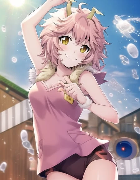 Featured image #1 for Mina Ashido - MHA (NO BLACK SCLERA)
