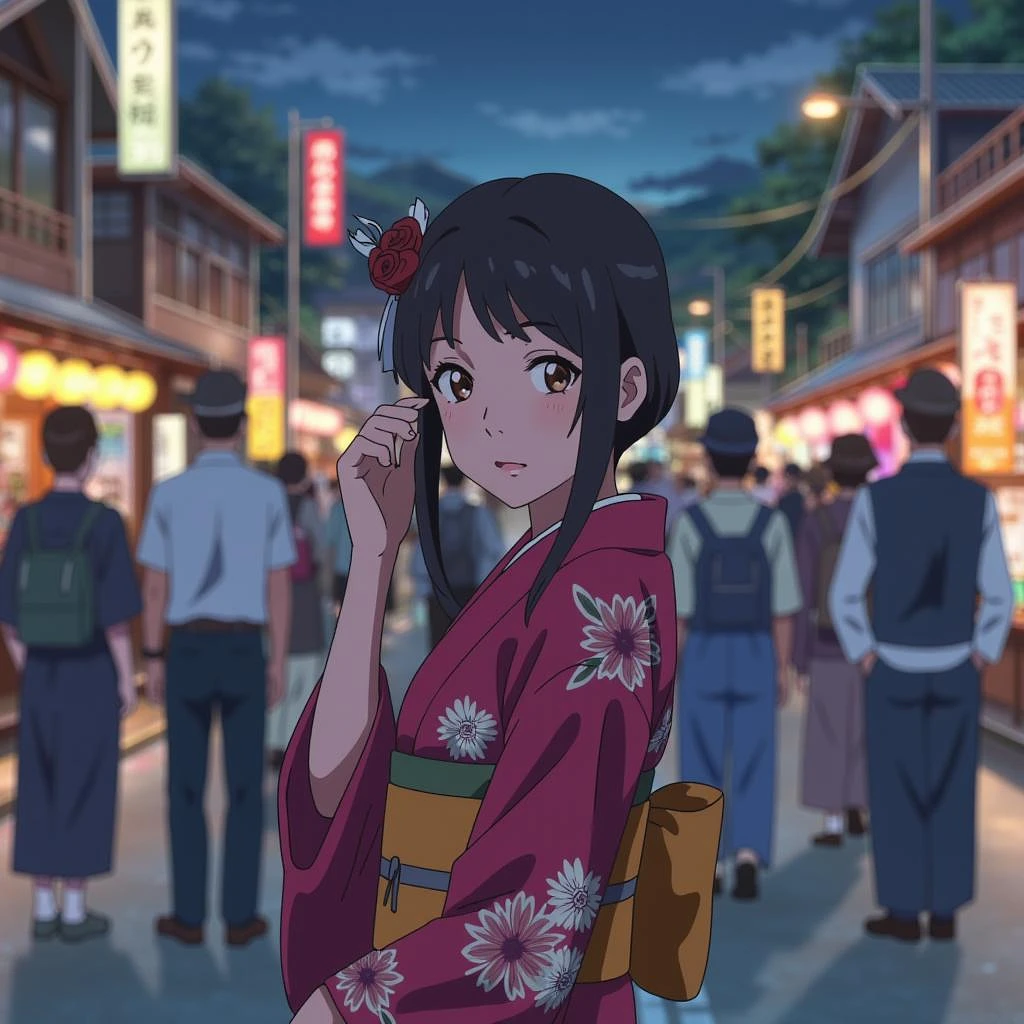 Featured image #3 for Your Name (Makoto Shinkai) - [STYLE] [LORA] [FLUX]