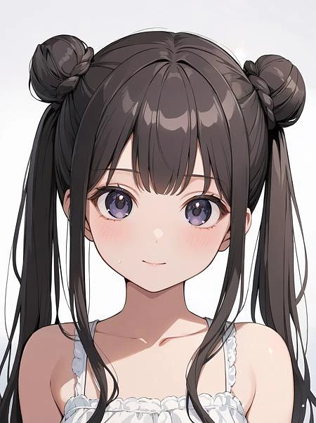 Featured image #1 for お団子ツインテール/double bun twintail