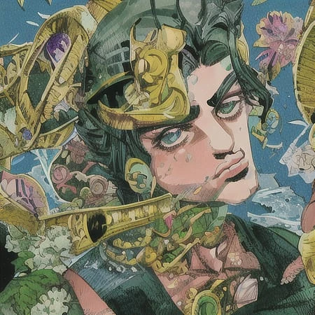Featured image #2 for Hirohiko Araki JoJo cover art LORA