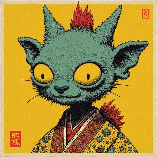 Featured image #2 for Neo-Nihonga Pop Surrealism