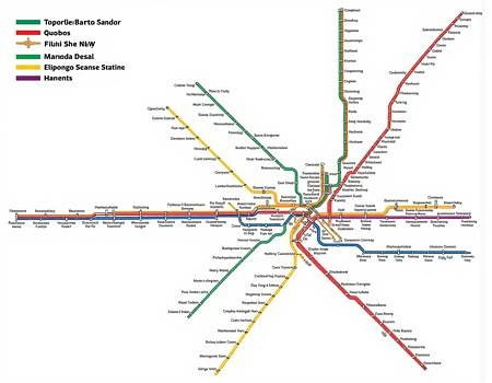 Featured image #4 for Subway Map LoRA [Flux/SDXL]
