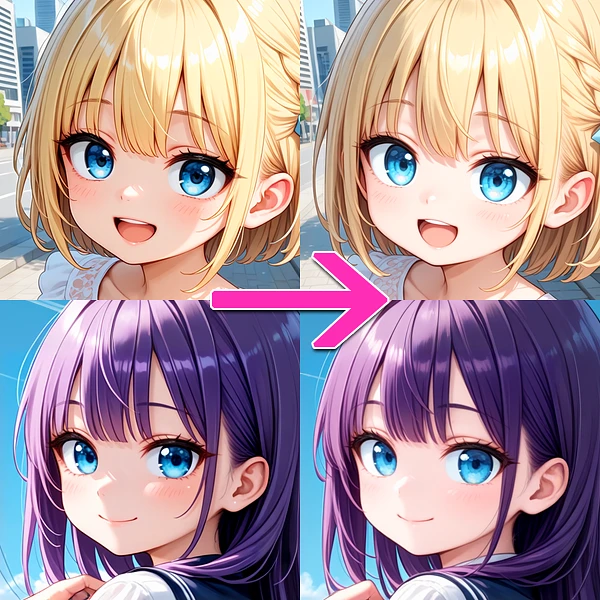 Featured image #5 for [SDXL] Face light up / 前面ライトアップ