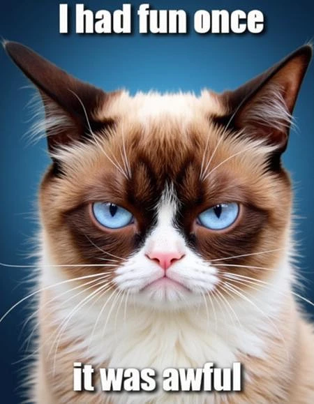 Featured image #3 for Grumpy Cat - Flux