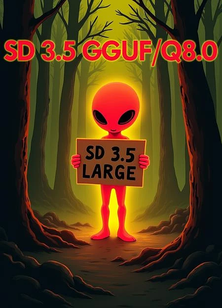 Featured image #5 for SD 3.5 Large GGUF Q4/Q4.1 Q5/Q5.1 Q8 F16