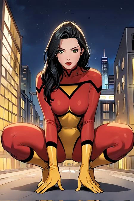 Featured image #4 for Spider-Woman (Jessica Drew) [LoRA]