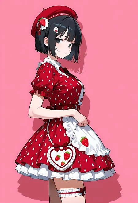 Featured image #1 for Strawberry Gothic Dress