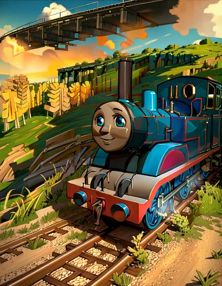 Featured image #2 for Thomas The Train / Tank I LoRA I Thomas & Friends