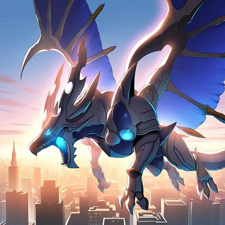 Featured image #1 for Alphamon/Dorugoramon/Dexdorugoramon (Digimon)