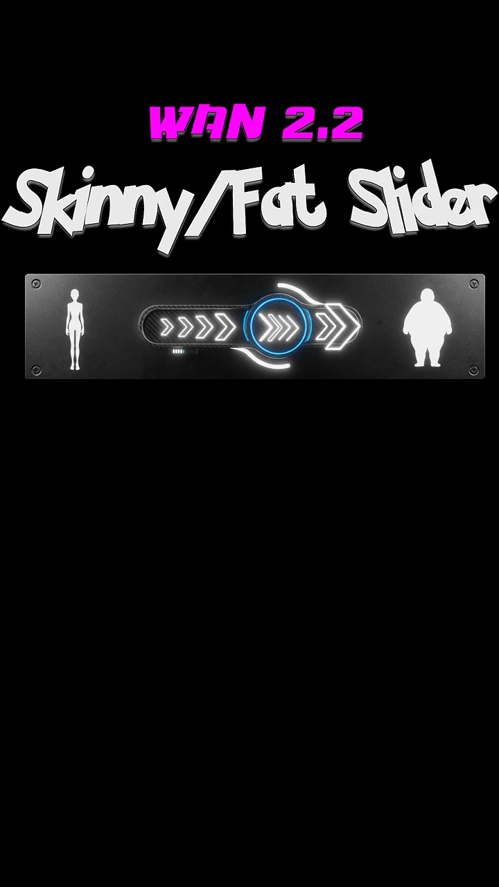 Featured image #1 for [Wan2.2] Skinny/Fat slider