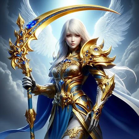 Featured image #1 for Flux, XL & Pony Weapon Scythe - By HailoKnight