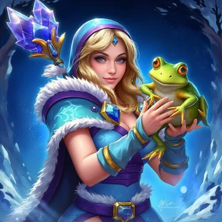 Featured image #4 for Crystal Maiden FLUX (Dota 2)
