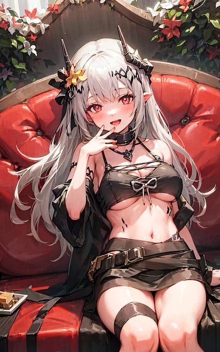 Featured image #1 for Mudrock (Arknights) Silent Night Swimsuit 泥岩泳装