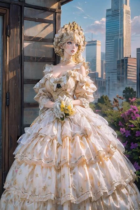 Featured image #1 for 【NO. 44 Lolita & No.12 Wedding Type】 Lolita Dress Rose Letter 洛丽塔裙 玫瑰花信