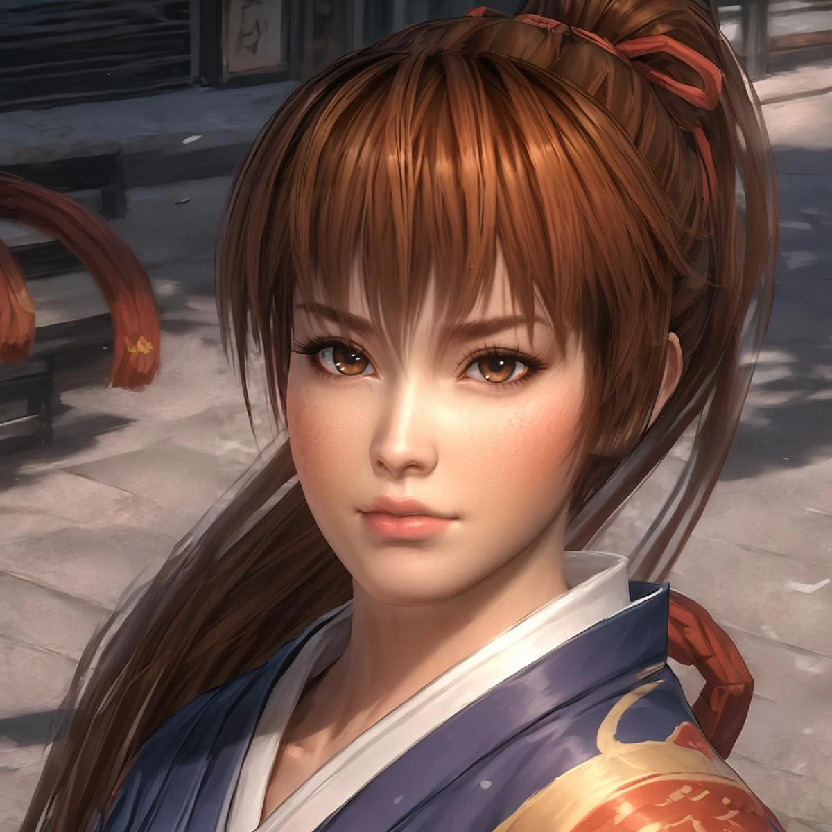Featured image #2 for 【Pony XL】Kasumi 霞 DOA5LR LoRA ◤Louiswolf_style◢