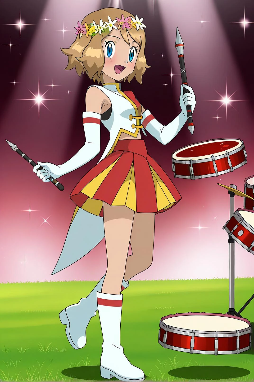Featured image #1 for Serena DoriDori Cheerleader Outfit - Pokemon | PonyXL
