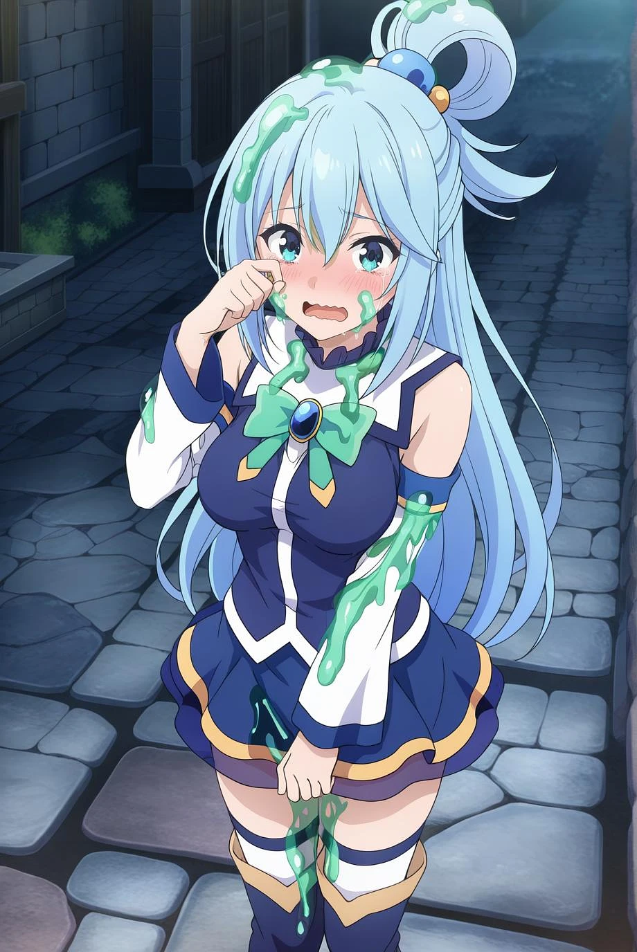 Featured image #2 for Konosuba - Aqua [1.5 + Pony + Illustrious]