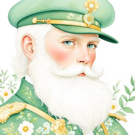 Featured image #4 for Soft Verdant Watercolor (SD1, SDXL, Pony, Flux)