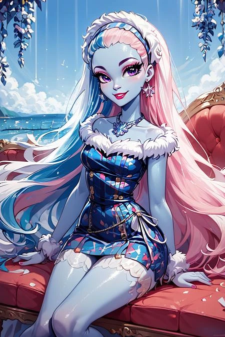 Featured image #2 for Abbey Bominable (Monster High) [Pony & SD1.5]