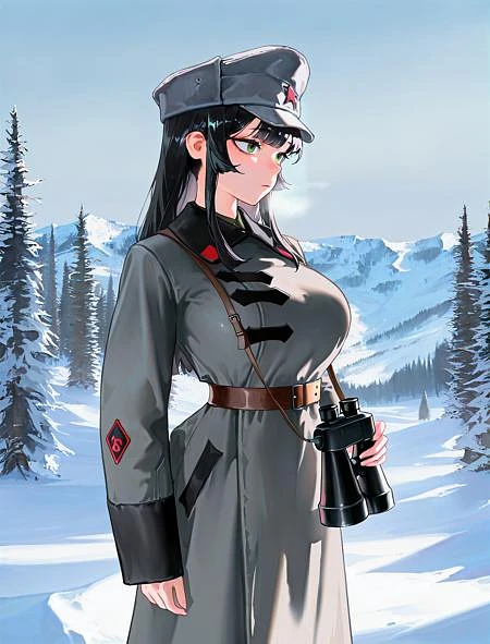 Featured image #4 for Red army winter uniform (1918-1935) for Illustrious by GlavaKolhoza