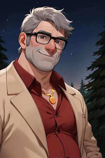 Featured image #6 for Stanley (Stan) Pines - Gravity Falls [LoRA]
